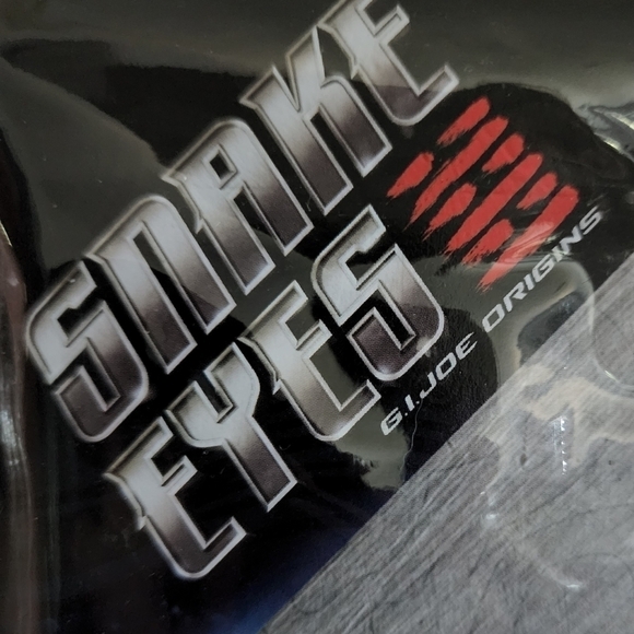 NWT Disguise Snake Eyes G.I. Joe Origins Costume Child Small 4-6 Halloween New - Picture 4 of 5